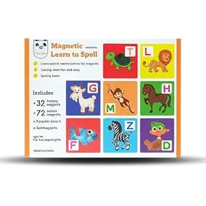 Educational Learning Toy for Kids | Interactive STEM & Cognitive Development Kit | Fun & Safe Indoor Activity ` (Magnetic Learn)
