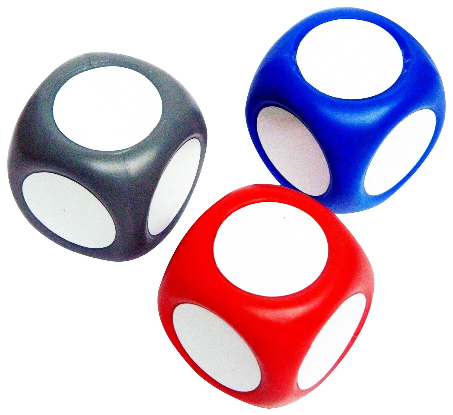 Modern Office Paper Weight Holder (Set Of 3, Orange, Yellow, Blue)