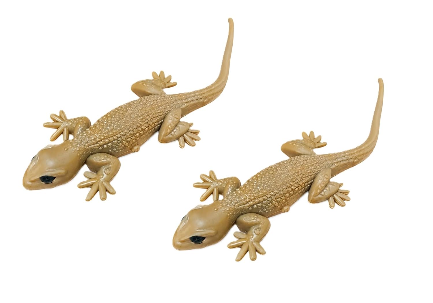 Pack of 2 Realistic Rubber Lizard Toy for Prank