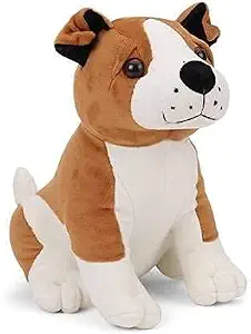 Plush Dolls, Stuffed Toys Cute Soft Toy for Kid (Brown & White)