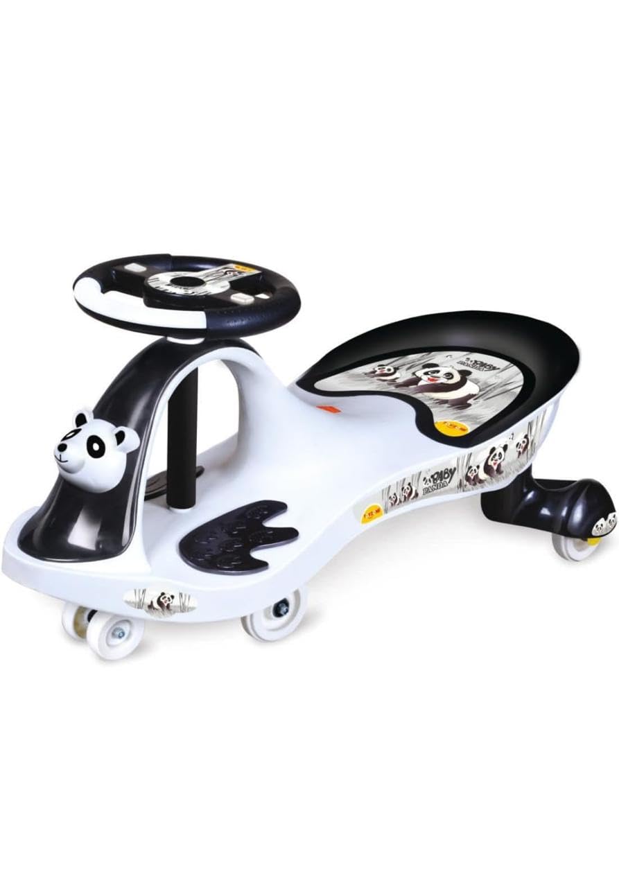 Toyzone Baby Panda Kids Magic Car/Swing Car Ride On -Multicolour