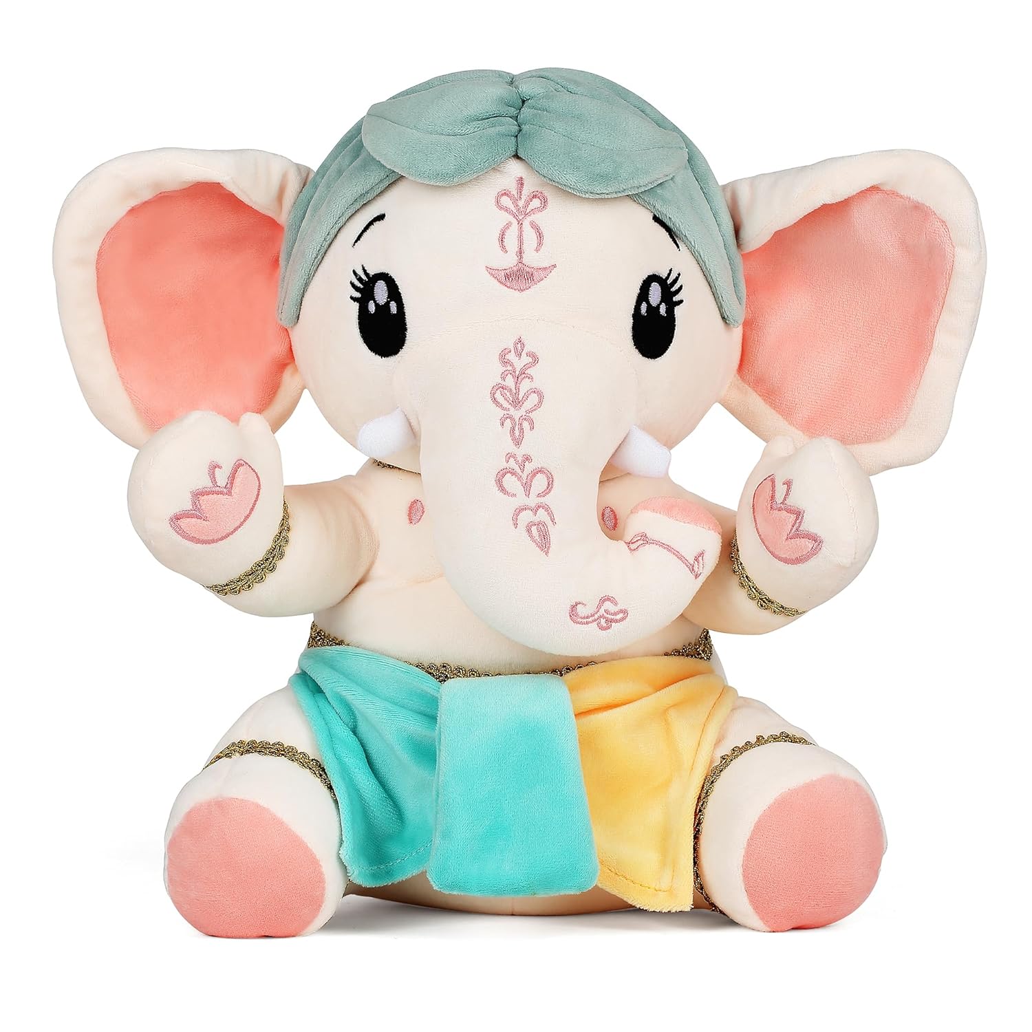 VEDA Bal Ganesha. Plush Stuffed Toy of Our Favourite Elephant God. Best Soft Toy Gift for Boys and Girls of All Ages. Size: 12 inches (30 cm)